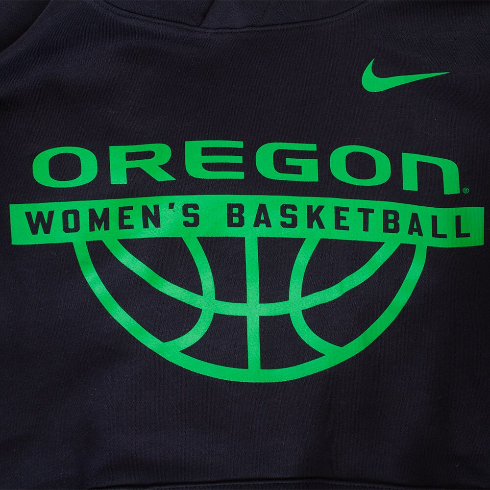 Oregon, Nike, Black, Hoodie, Cotton Blend, Women, Unisex, Basketball, Women's Basketball, Pullover, Sweatshirt, 898368